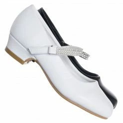 Little Angel New Daisy759E Childrens Rhinestone Mary Jane Pump, Kids Girl Party Dress Shoes