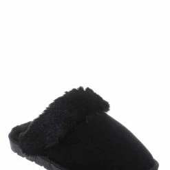 Bamboo Snuggle01 Winter Cozy House Slipper - Vegan Friendly Faux Fur Slip On Mule New