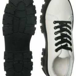 Forever Link Atlantic81 Retro Chunky Threaded Platform Oxford - Men Women Flatform Shoes New