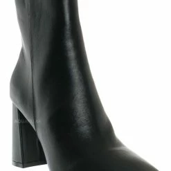 Bamboo Article01 Block Heel Dress Boot - Women Ankle Bootie New