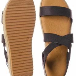 Bamboo New Superb22 Espadrille Elastic Flatform Sandal - Women Foam Padded Comfort Platform