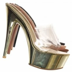 Liliana Mafia4 Clear Perspex High Heel Platform - Women Dance Shoes