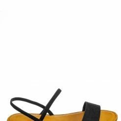 Bamboo New Waterfront24 Summer Multi Strap Slingback Sandals - Womens Open Toe Elastic Shoe