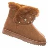 Forever Link Annie12 Snow Boots W Fur & Rhinestones