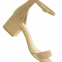 CityClassified Weekend Chunky Block Heel Sandal - Womens Open Toe Dress Shoe