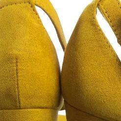 Bamboo Striking01 Retro Chunky Block Heel Sandal - Womens Open Toe Two Piece Dress Shoe