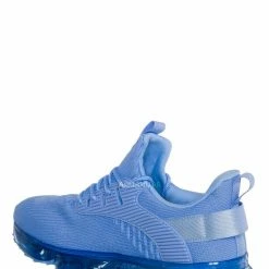 La Shailah Flow89 Stretch Elastic Mesh Sneaker - Festival Lace Up Rubber Air Bubble Cushion