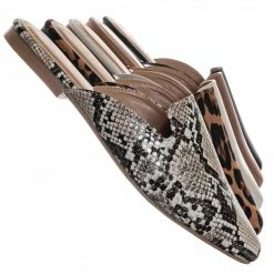 Bamboo Sweep10 Backless Slip On Mule - Minimalistic Slippers New