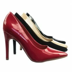 CityClassified New EuclidW Wide Foam Padded Pointed Toe High Heel Dress Pump