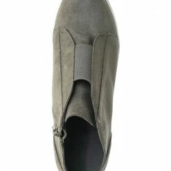 Soda Vesper Hidden Wedge Heel Sneakers - Women Sporty Elastic Shootie