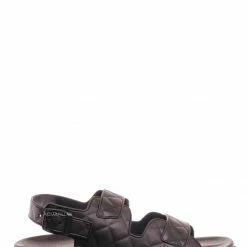 Bamboo Peach02 Molded Footbed Quilted Sandal - Womens Comfort Foam Jelly Padded Shoes New