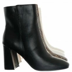 Bamboo Article01 Block Heel Dress Boot - Women Ankle Bootie New