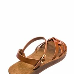 Bamboo Marmie32 Ankle Strap Flexible Sandal - Women Quarter Strap Woven Yoga Huarache
