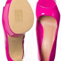 Anne Michelle New Knockout08 Ultra High Platform Stiletto Pump, Women Statement Runway Shoes