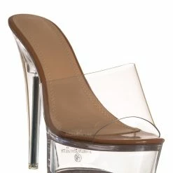 Liliana Mafia4 Clear Perspex High Heel Platform - Women Dance Shoes