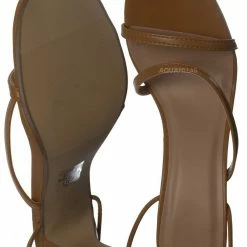 CityClassified New Shop Lace Up Strappy High Heel Sandal - Women Leg Wrap Shoes