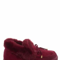 Bamboo Cozette20 Furry Mocassin Bootie Slipper - Women Fluffy Platform Shoes New