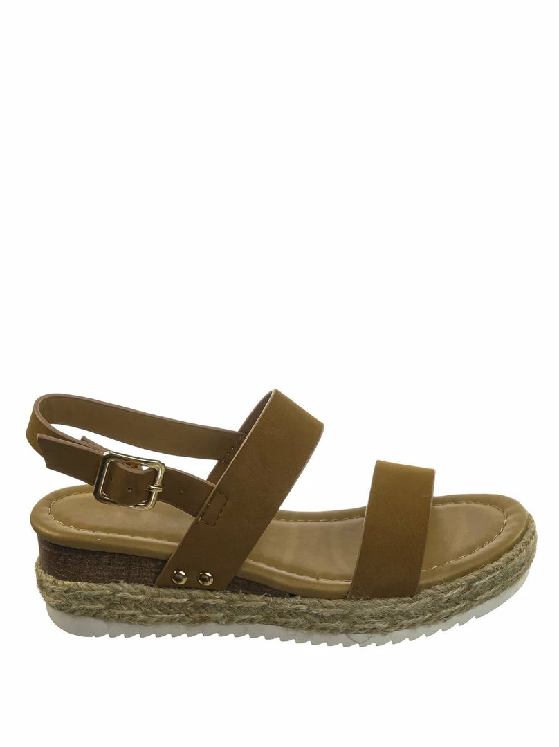 Forever Link Sensational2K Children Espadrille Flatform Sandal - Girl Kids Open Toe Platforms New