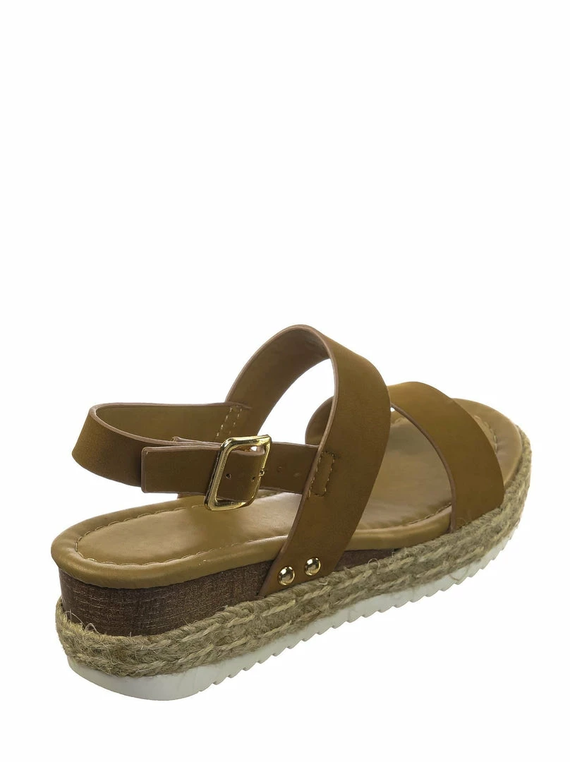 Forever Link Sensational2K Children Espadrille Flatform Sandal - Girl Kids Open Toe Platforms New