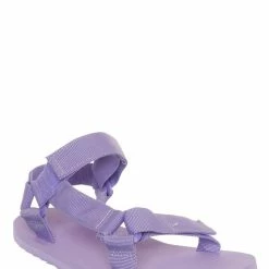 Wild Diva Heart01 Hook Loop Sport Sandal, Women Lighweight EVA Foam Shoes