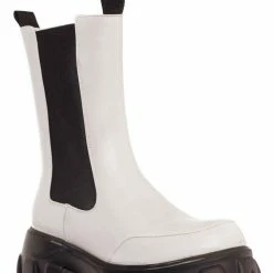 Bamboo New Tetris09 Calf High Chelsea Unisex Dress Boots