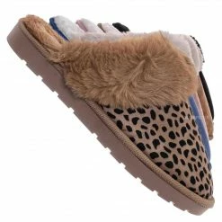 Bamboo Snuggle01 Winter Cozy House Slipper - Vegan Friendly Faux Fur Slip On Mule New