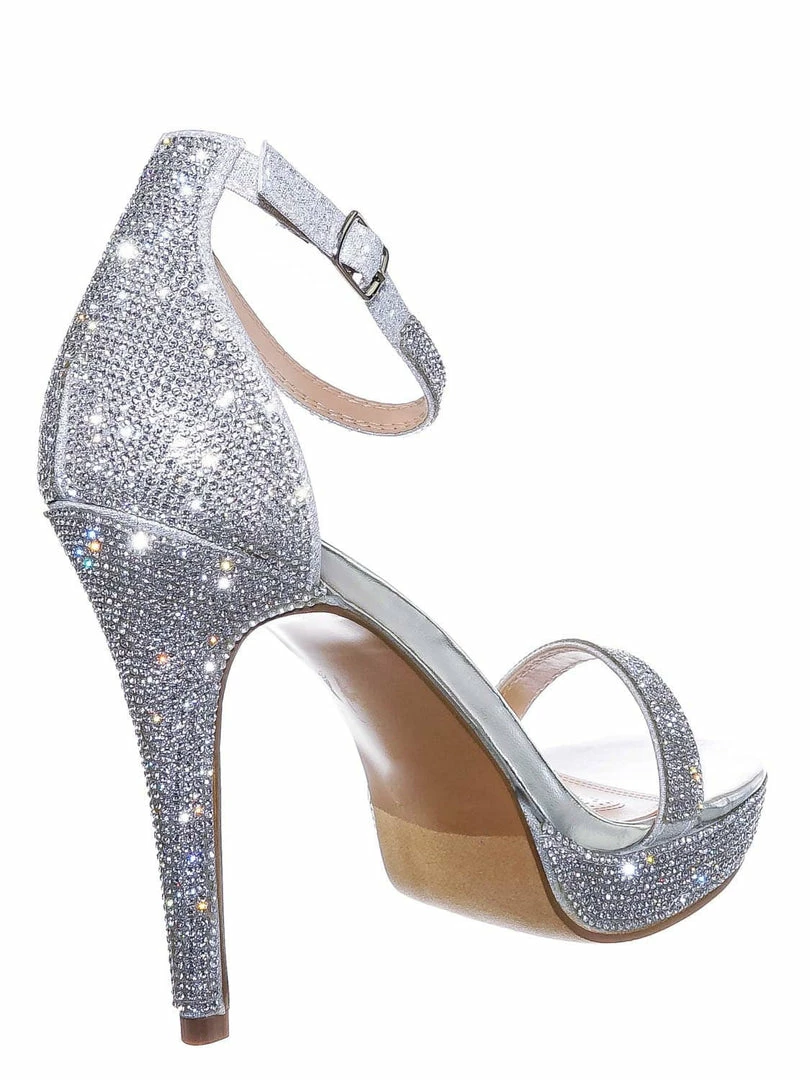 Fabulous Highlight98 Rhinestone Crystal High Heel Sandal - Women Evening Dress Shoes New