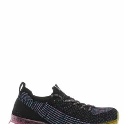 Forever Link New Flow20K Kids Multi Color Sneaker On Lucite Jelly Outsole