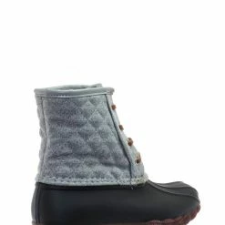 Top Moda Leo2 Waterproof Lace Up Boots - Quilted Felt Lining Ankle Height Bootie