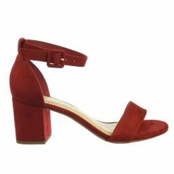 CityClassified Cake Minimalist Simple Chunky Block High Heel Dress Sandal W Ankle Strap