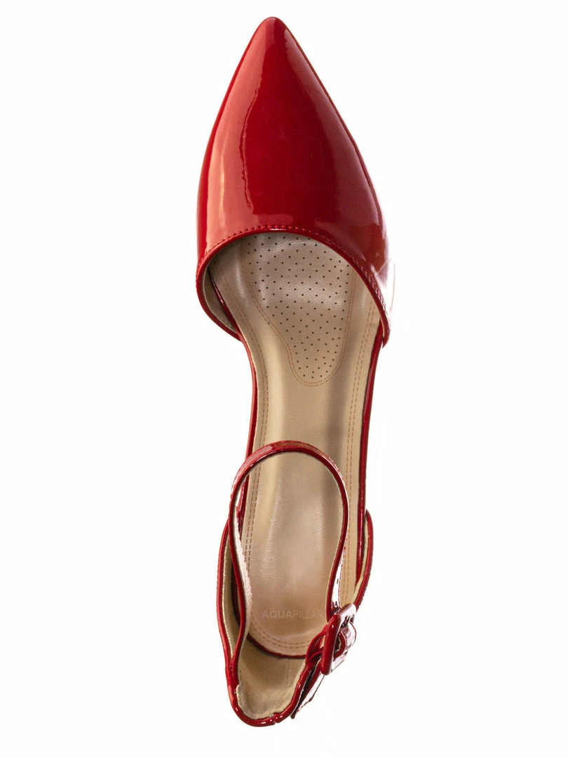 Forever Link Nataly01 Low Block Heel D'Orsay Pump - Pointed Toe Two Piece Office Dress Shoes New