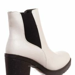 Fabulous New Status51 Vintage Block Heel Elastic Chelsea Ankle Bootie