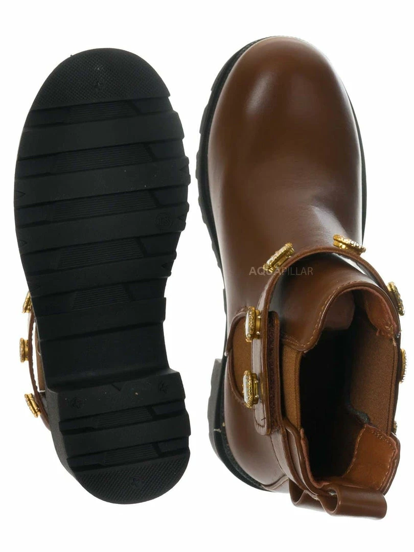 Forever Link Pacific08K Children's Rhinestone Jewel Chelsea Boots - Girl Ankle Bootie