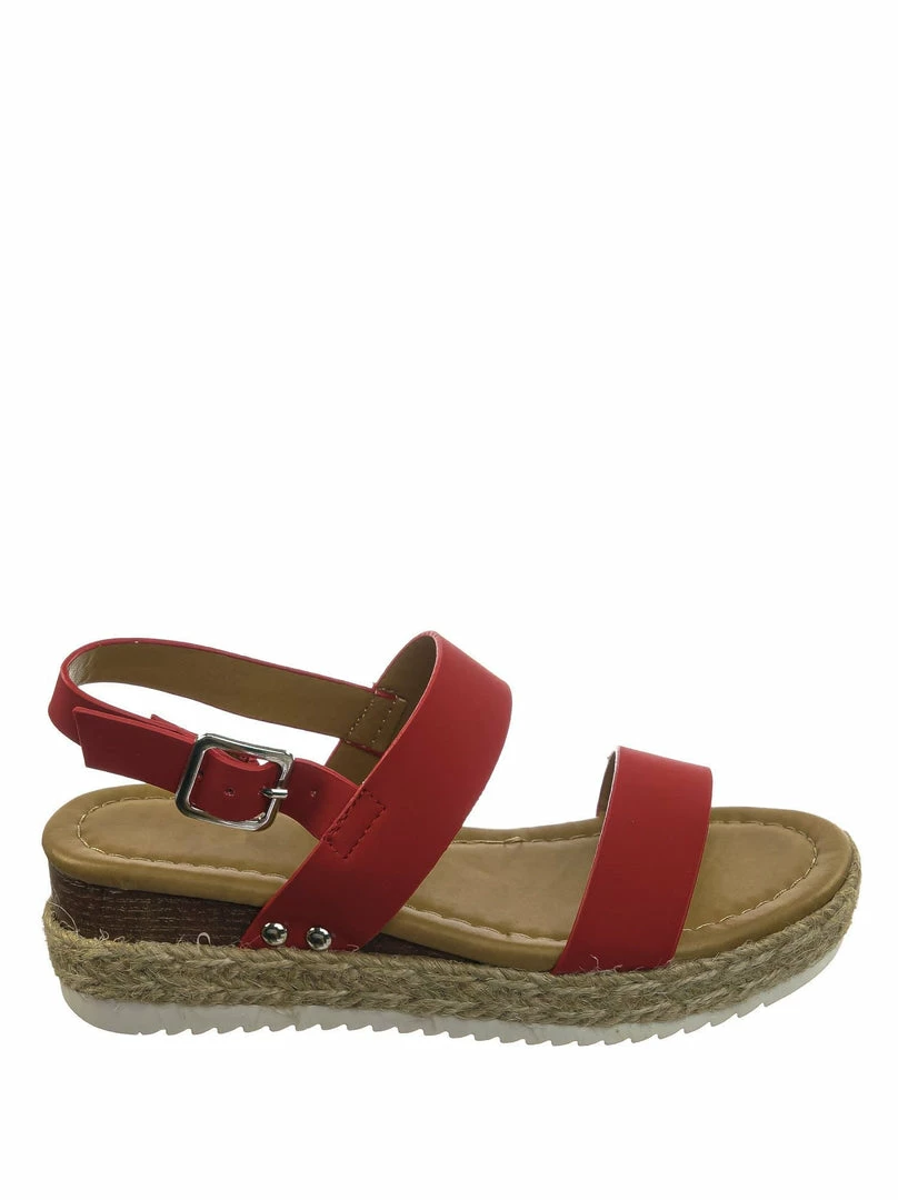 Forever Link Sensational2K Children Espadrille Flatform Sandal - Girl Kids Open Toe Platforms New