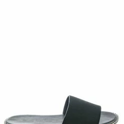 Bonnibel Micah Punk Rock Metal Stud Welt Slide - Women Hardware Slipper Flat Sandals