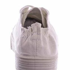 La Shailah Continue10 Thick Rubber Sole Sneaker -Unisex Lace Up Plain Loafer W Raw Trimming New