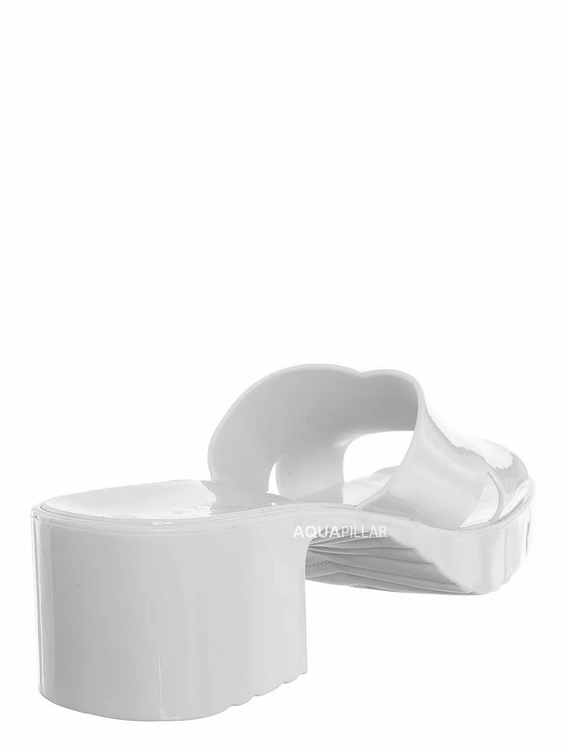 Glaze Delana3 Jelly Block Heel Clogs - Women Slip On Sandal