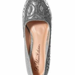 Blossom New Kinko Rhinestone Glitter Hidden Platform Pump - Women Heel