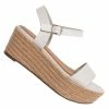 Soda Picosa Espadrille Wrap Flatform Sandal - Womens Flat Platform