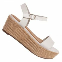 Soda Picosa Espadrille Wrap Flatform Sandal - Womens Flat Platform