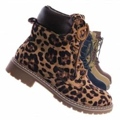 Forever Link New Broadway3 Military Fashion Combat Boots - Lace Up Threaded Lug Sole Ankle Bootie