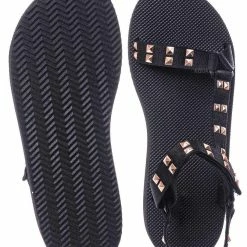 Bamboo Sweetdream02 EVA Sporty Sandal W Metal Stud Detail - Flatform Foam Comfy Shoe