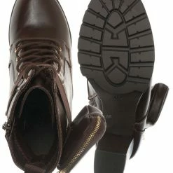 Forever Link New Match18 Fashion Combat Bootie W Pocket Pouch - Women Heel Ankle Boot