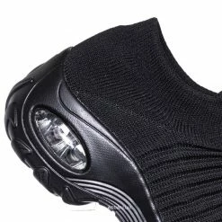 Forever Link New Impact15 Slip On Sock Sneaker - Retro Knitted Cushioned Stretch Knit Snockers