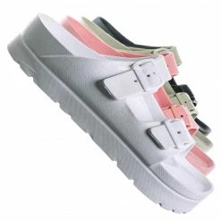 Bamboo Glee01 Lightweight Two Strap Molded Footbed -Flexible EVA Jelly Slide In Sandal