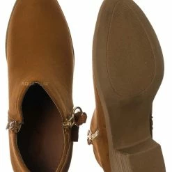 Top Moda Zandra26 Tassel Block Heel Bootie - Women Ankle Boots New