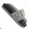 Forever Link Vision07 Rhinestone Jewel Slide - PVC Molded Footbed Flatform Sandal Slippers New