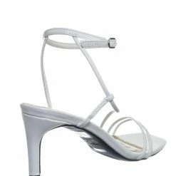 Anne Michelle New Always01 Square Open Toe Thin Strap Sandal - Women Spaghetti Strap Shoes