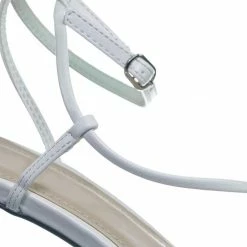 Anne Michelle New Always01 Square Open Toe Thin Strap Sandal - Women Spaghetti Strap Shoes