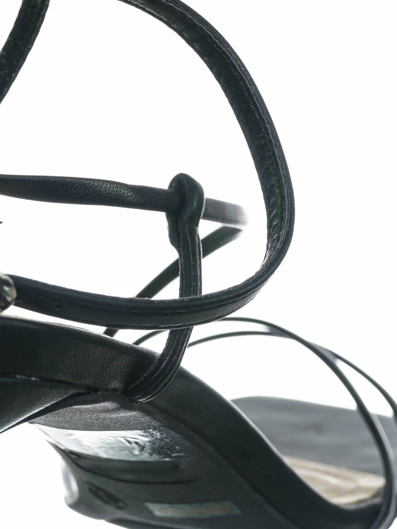 Anne Michelle New Always01 Square Open Toe Thin Strap Sandal - Women Spaghetti Strap Shoes